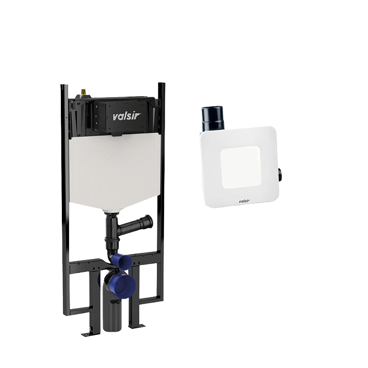 Cadru Vas WC VALSIR Winner S Blok D90/110 PNEUMATIC + Ariapur